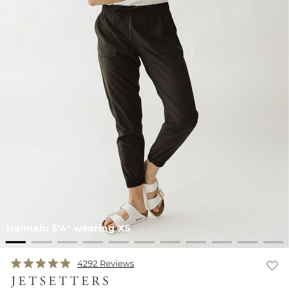 Albion Black Jetsetter Pants